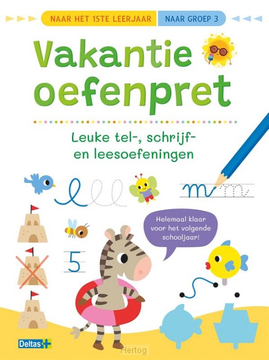 Vakantie oefenpret - naar groep 3