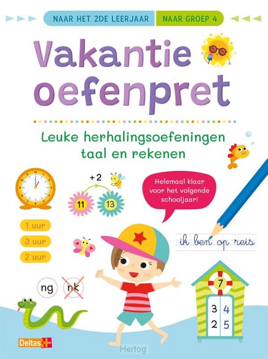 Vakantie oefenpret - naar groep 4