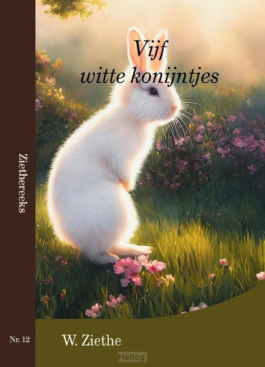 Vijf witte konijntjes
