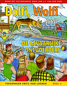 Dolfi, Wolfi en de gevaarlijke ontvoerders STRIPBOEK