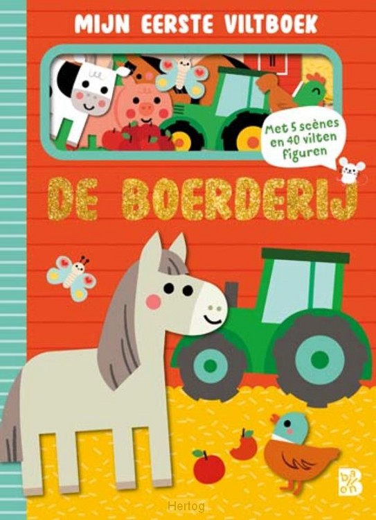 Mijn eerste viltboek - de boerderij