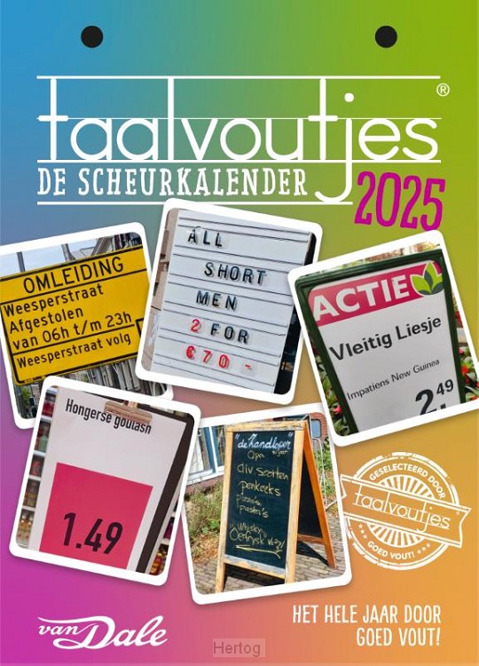 Taalvoutjes Scheurkalender 2025 9789460776632