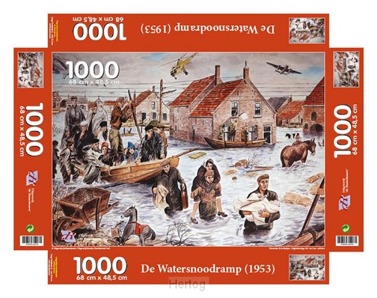 Puzzel Watersnoodramp 1953 - 1000 stukjes