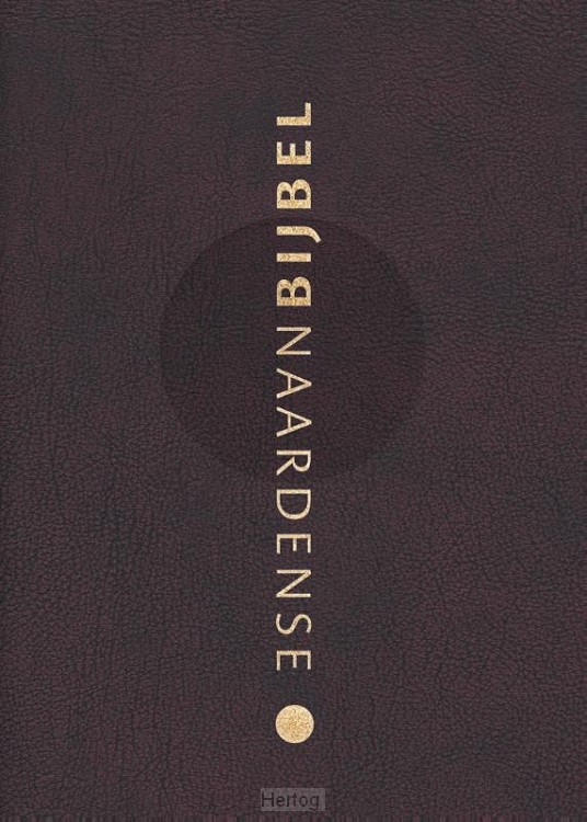 Naardense Bijbel met DCB - leer wijnrood