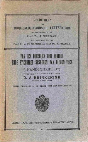 Van den doechden der vuriger ende stichtiger susteren van Diepenveen: handschrift D