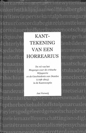 Kant-tekening van een Horrearius: de rol van het Magazyn voor de critische wijsgeerte en de geschied