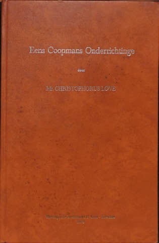 Eens coopmans onderrichtinge