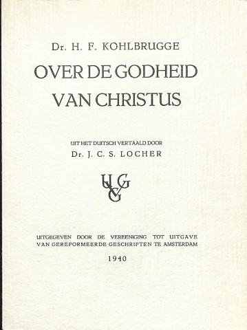 Over de Godheid van Christus