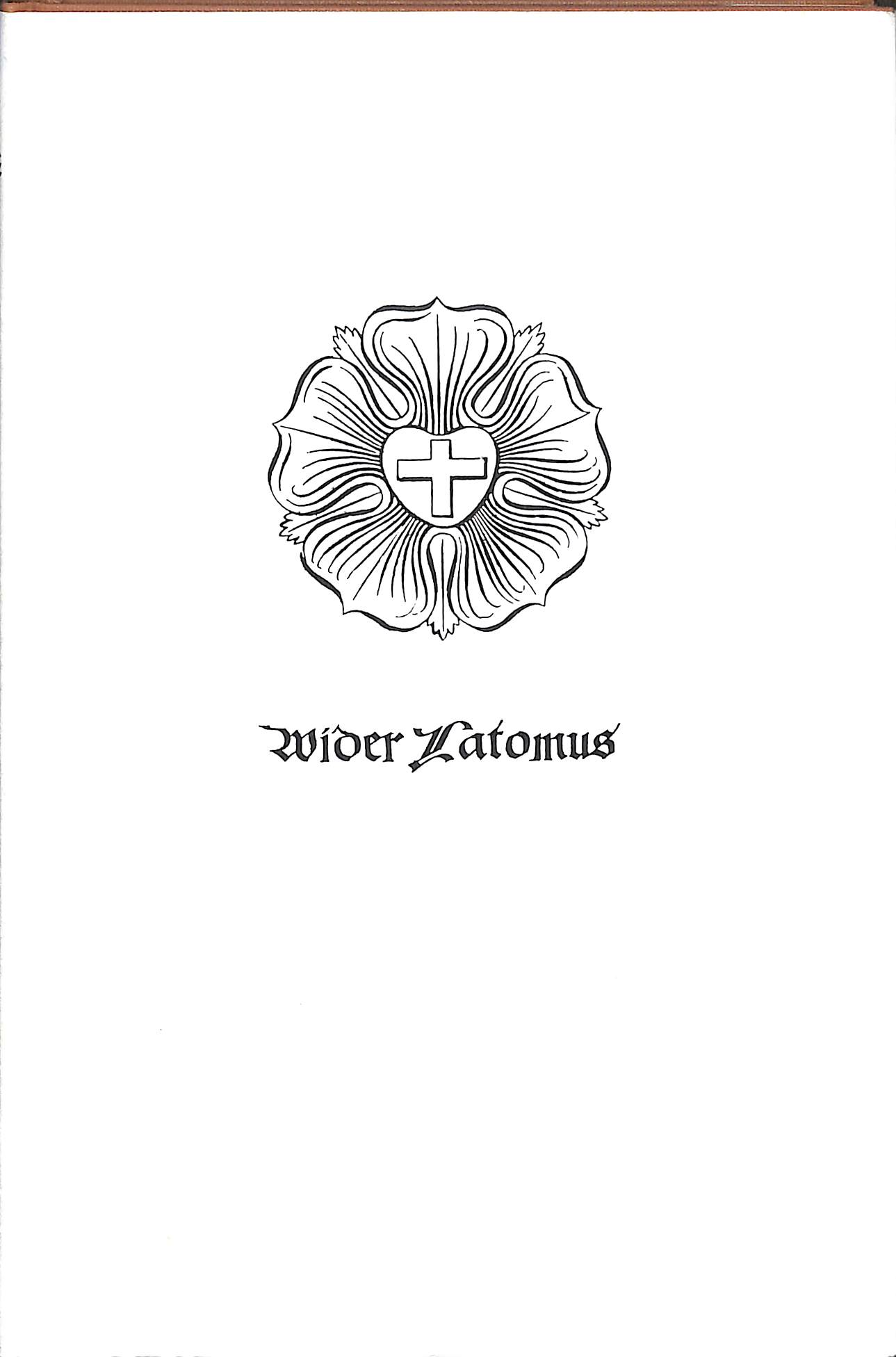 Wider den Löwener Theologen Latomus