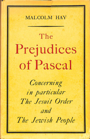 The Prejudices of Pascal