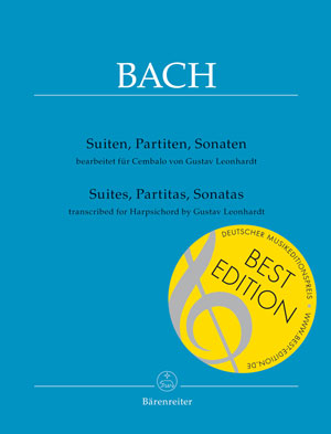 Suiten, Partiten, Sonaten - Notenschrift
