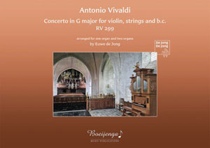 Concerto in G major for violin, strings and b.c., RV 299 - Notenschrift