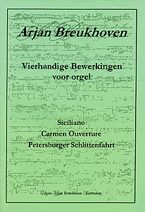 Vierhandige Bewerkingen - Notenschrift