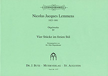 Orgelwerke 4 - Notenschrift