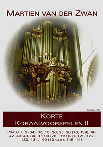 Korte Koraalvoorspelen 2 - Notenschrift