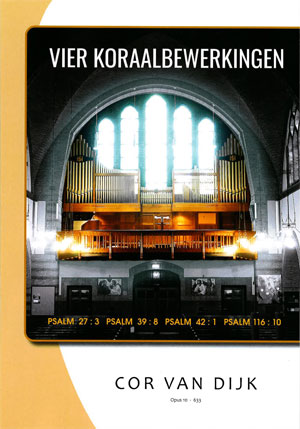 Vier koraalbewerkingen - Notenschrift