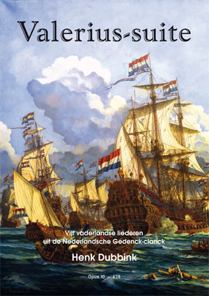 Valerius-suite - Notenschrift