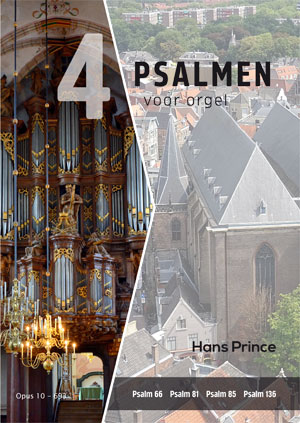 4 Psalmen voor orgel - Notenschrift