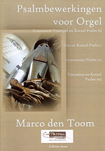 Psalmbewerkingen voor orgel - Notenschrift