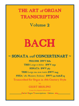 Bach - Volume 2 - Notenschrift