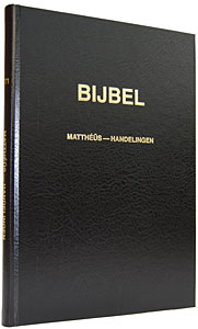 Bijbel grote letter SV N.T. - 2 delen