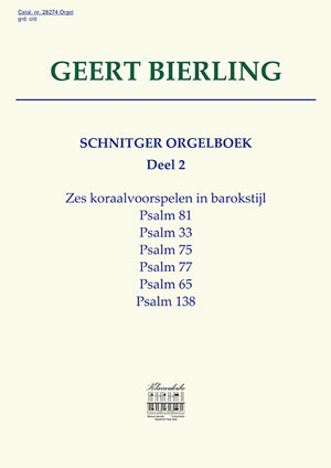 Schnitger Orgelboek (2) - Klavar