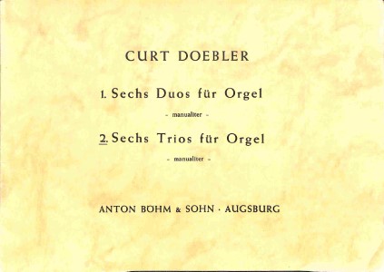 Sechs Trios für Orgel - Tweedehands notenschrift