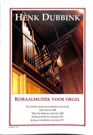 Koraalmuziek voor orgel - Tweedehands notenschrift