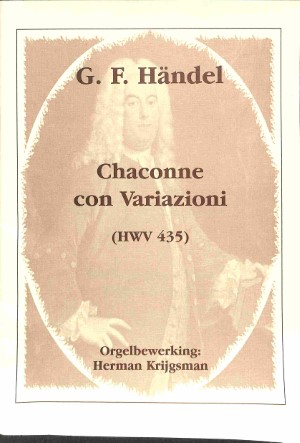 Chaconne con variazioni - Tweedehands notenschrift
