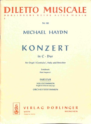 Konzert in C-dur - Tweedehands notenschrift 
