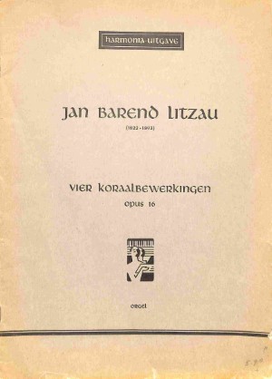 Vier koraalbewerkingen - Tweedehands notenschrift