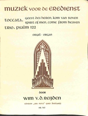 Toccata: Geest des Heren - Trio: Psalm 122 - Tweedehands notenschrift 