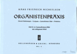 Organistenpraxis: 21 Cantusfirmus-Sätze mit obligatem Pedal - deel 2 - Tweedehands notenschrift
