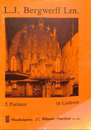 5 Psalmen - 10 Liederen - Tweedehands notenschrift 
