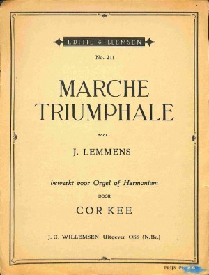 Marche triumphale - Tweedehands notenschrift
