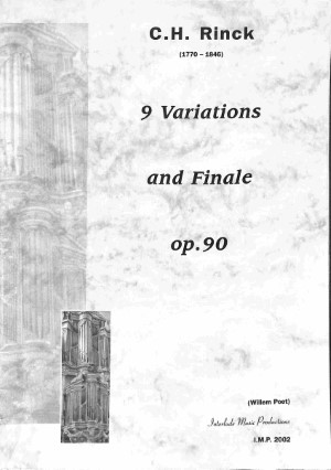 9 Variations and finale - Tweedehands notenschrift