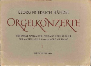 Orgelkonzerte - deel 1 - Tweedehands notenschrift