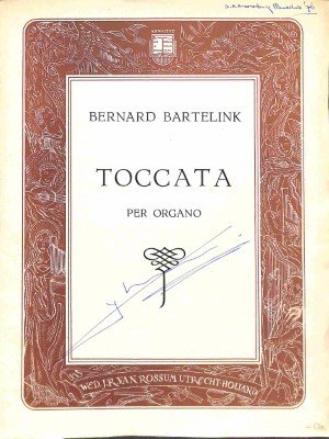 Toccata per organo - Tweedehands notenschrift