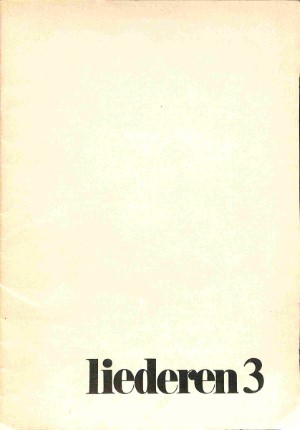 Liederen - deel 3 - Tweedehands notenschrift