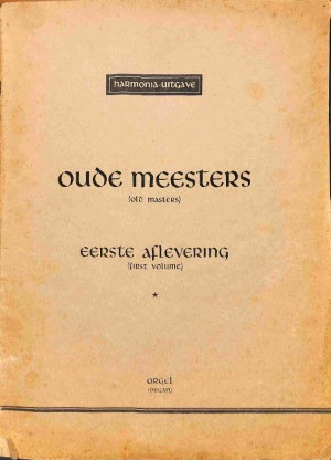 Oude meesters - deel 1 - Tweedehands notenschrift