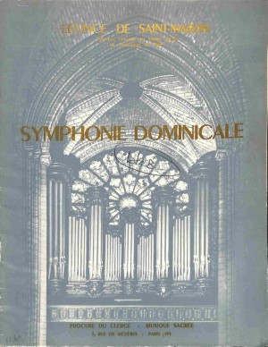Symphonie dominicale - Tweedehands notenschrift