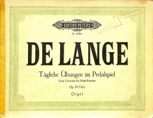 Tägliche Übungen im Pedalspiel - Tweedehands notenschrift