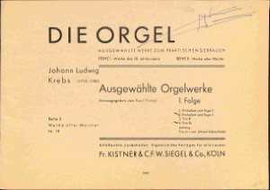 Die Orgel: Ausgewählte Orgelw - Tweedehands notenschrift