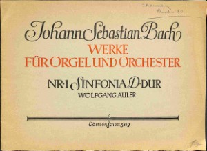 Werke für Orgel und Orchester - Tweedehands notenschrift