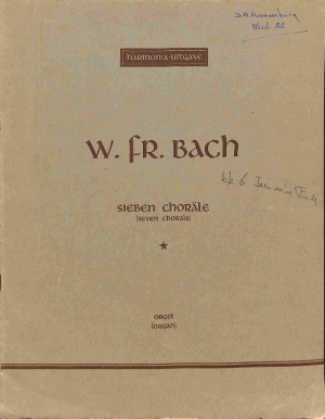 Sieben Choräle - Tweedehands notenschrift