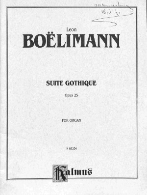 Suite gothique - Tweedehands notenschrift