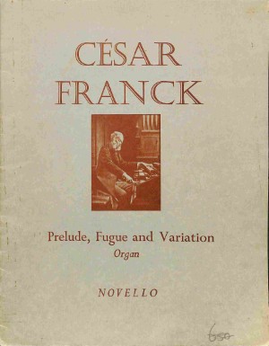 Prelude, fugue and variation - Tweedehands notenschrift