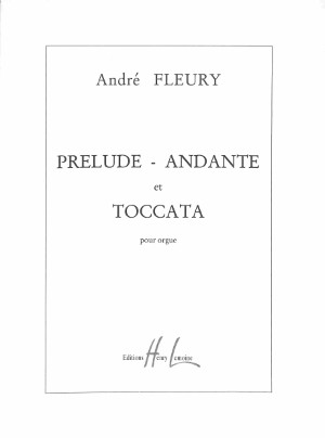 Prelude, andante et toccata - Tweedehands notenschrift