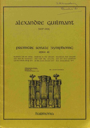 Première sonate - Tweedehands notenschrift