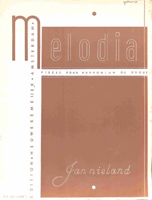 Melodia: pieces pour harmonium ou orgue - Tweedehands notenschrift